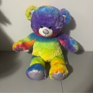 Build-A-Bear Workshop Rainbow Glitter Teddy 2014 Retired